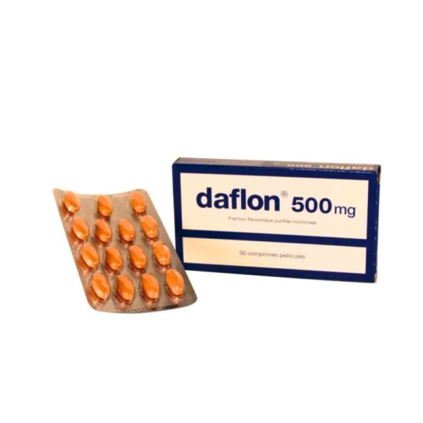 Daflon 500mg 30 comprimés