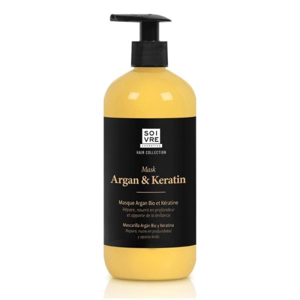 Soivre - Masque huile Argan et Keratine - 500ml