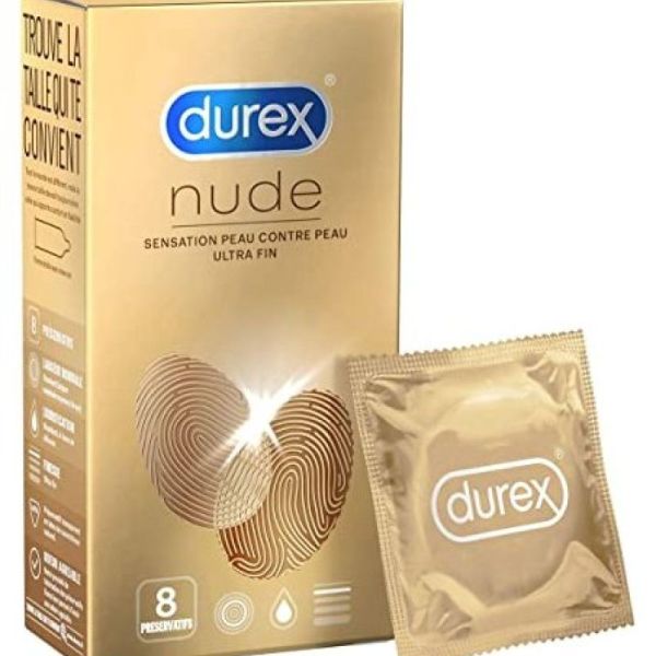 Durex NUDE ORIGINAL 8 préservatifs