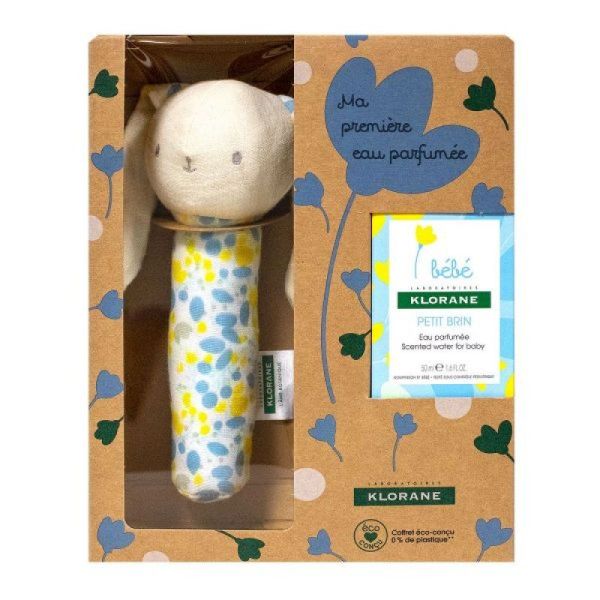 Bébé coffret Ma 1ère eau parfumée 50ml + Hochet