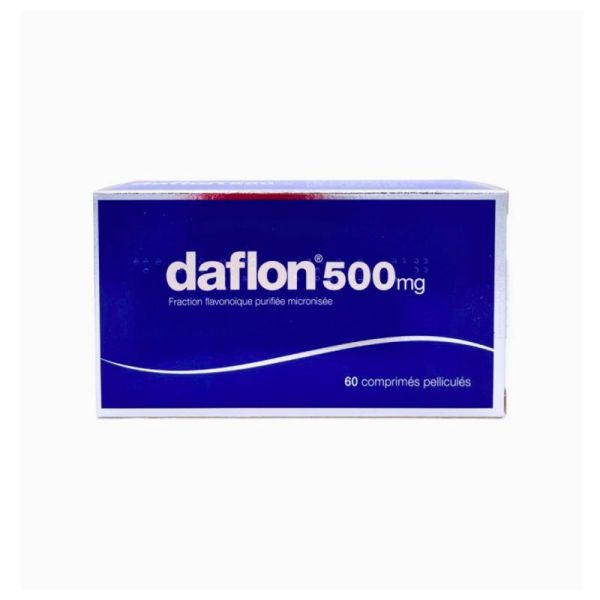 Daflon 500mg - 60 comprimés
