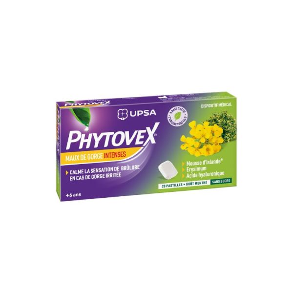 Phytovex Pastilles Nez-Gorges - 20 pastilles
