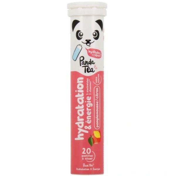 Pastilles Hydratation & Énergie - Pamplemousse-Citron