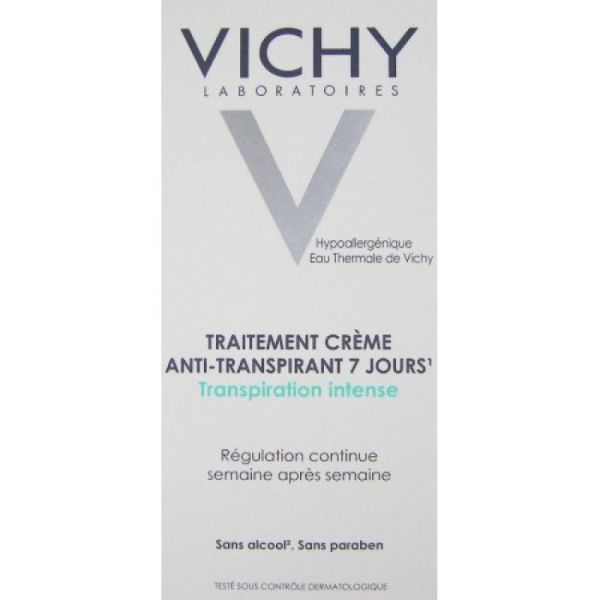 Traitement Crème Anti-Transpirant intense 7 Jours - 30ml