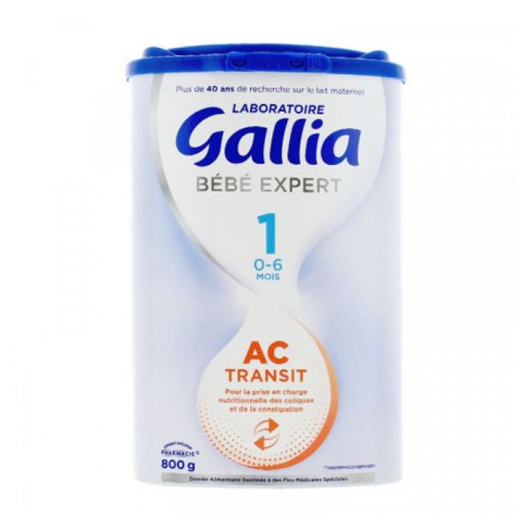 Lait GALLIA EXPERT AC TRANSIT 1           800 gr