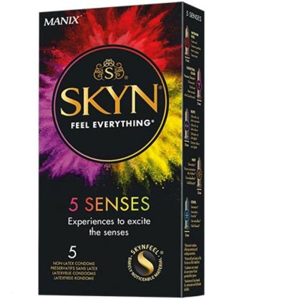 Manix SKYN 5 SENSES 5 préservatifs