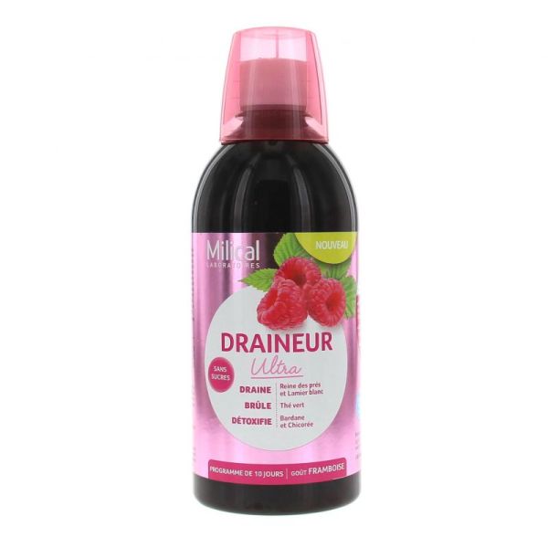 Draineur Ultra Framboise 500ml