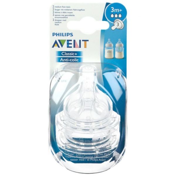 Avent Classic+ Tétines Anti-Colic