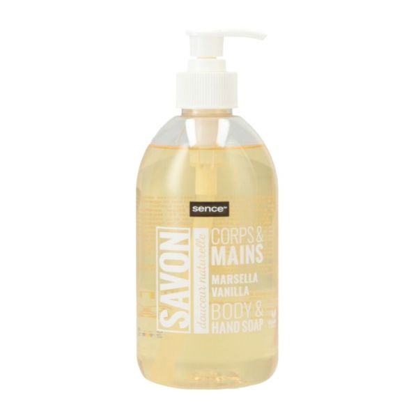 Savon vanille corps et mains 500ml