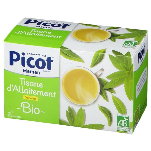 Tisane d'allaitement bio verveine 20 sachets