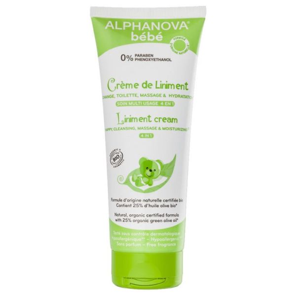 Crème de Liniment Bébé Bio - 200ml