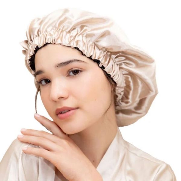 Set 2 Charlottes en satin pour cheveux