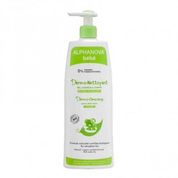 Dermo-nettoyant cheveux et corps Bébé Bio - 500ml
