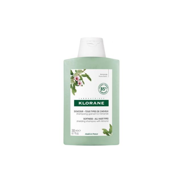 Klorane shampoing douceur 200 ml- Tous types de cheveux
