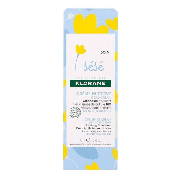 Bébé Crème Nutritive au Cold Cream 40ml