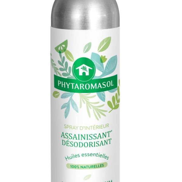 Phytaromasol Assainissant Canelle,Girofle,Thym et Menthe Spray 250ml