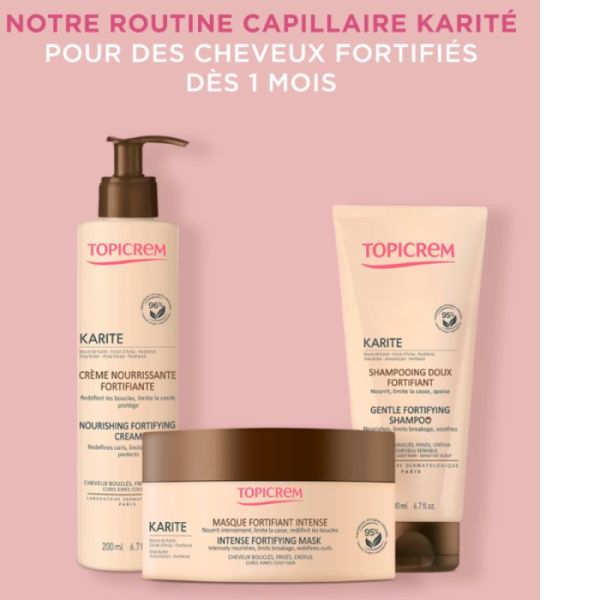 Karité crème nourrissante fortifiante 200ml