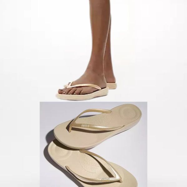 Iqushion Tongs Ergonomiques coloris Gold