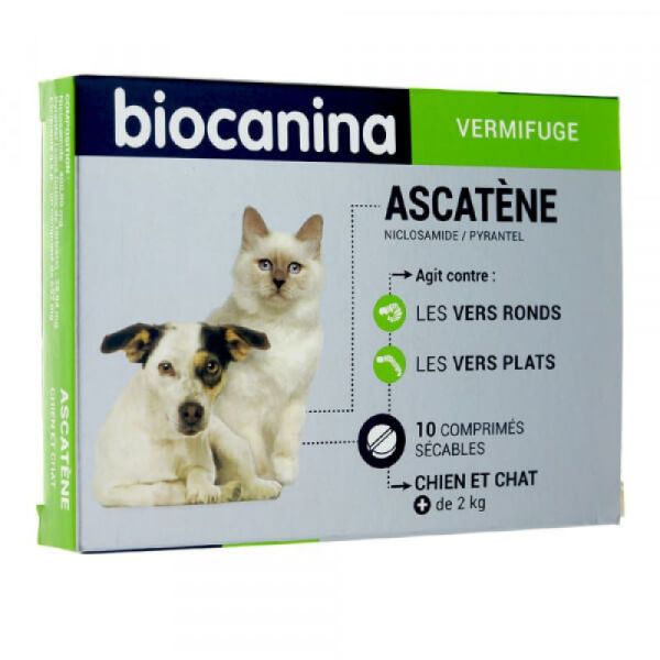 Milbetel Vermifuge Chien 2 Comprimés Biocanina en pharmacie