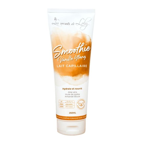 Les Secrets De Loly -Lait Capillaire Smoothie Vanille-Ylang - 250ml