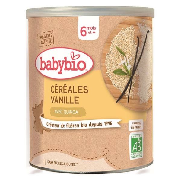 Babybio Céréales Vanille     220gr