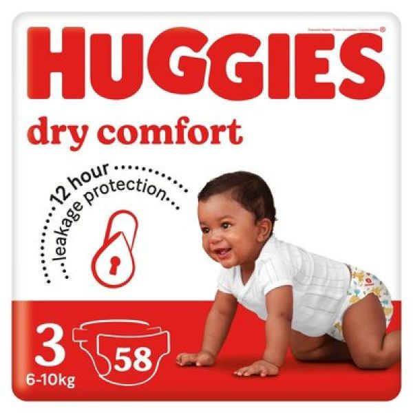 Huggies Dry Comfort T3-58 Couches