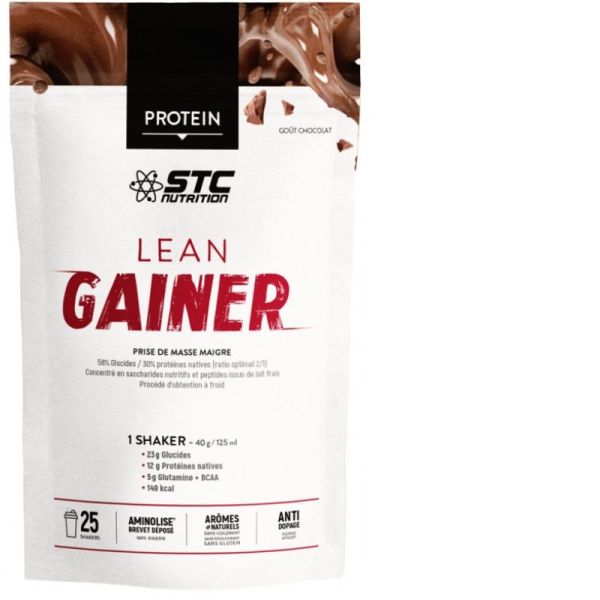 LEAN GAINER: Prise de masse - Doypack 1kg - Brevet déposé - 2