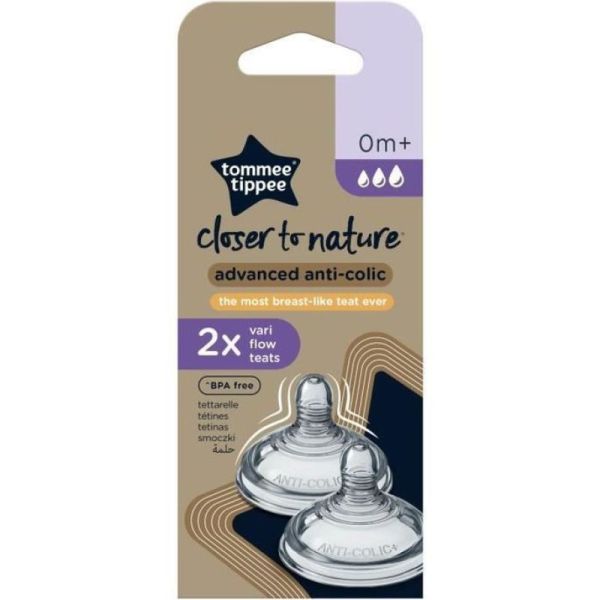 Lot de 2 sucettes Closer to Nature Ultra Light Tommee Tippee