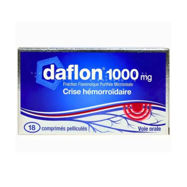 Daflon 1000mg - 18 comprimés