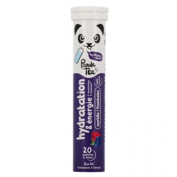 Pastilles Hydratation & Énergie - Myrtille framboise