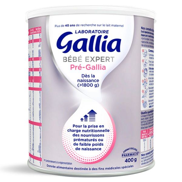 Lait GALLIA EXPERT Pré-Gallia, 400gr