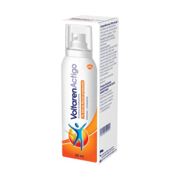 VoltarenActigo 1% Gel Flacon pressurisé - 50ml