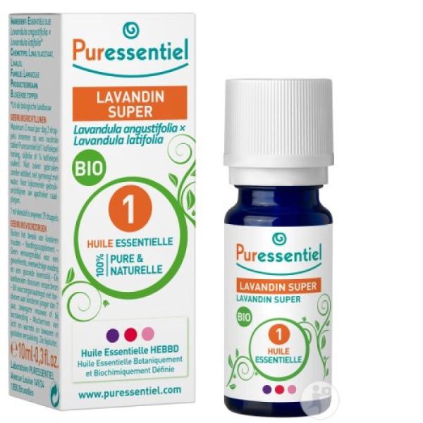 Lavandin Super Bio Huile Essentielle 10ml