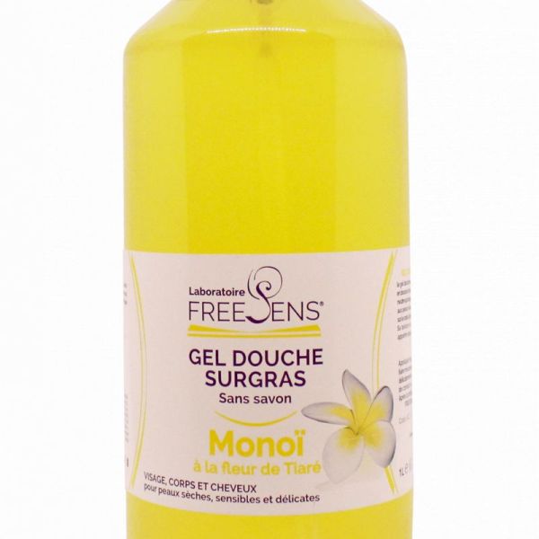 Gel douche Surgras Monoï 1L