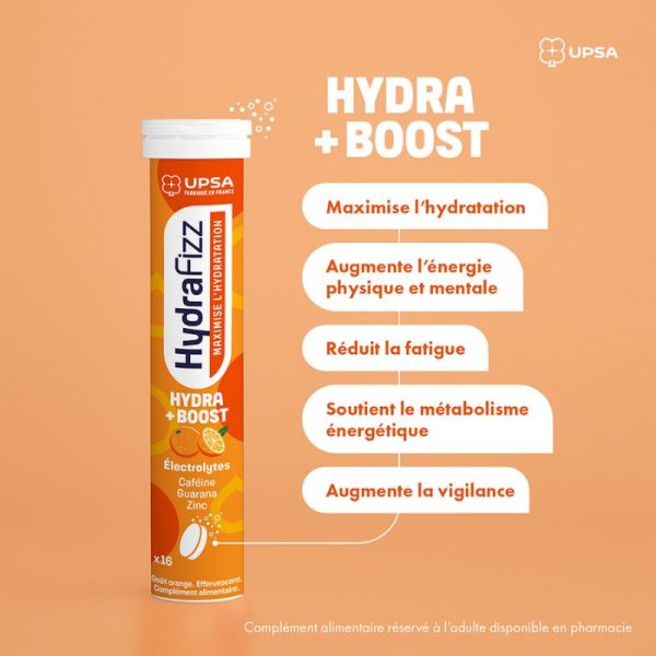 Hydrafizz Hydra + boost 16 Pastilles