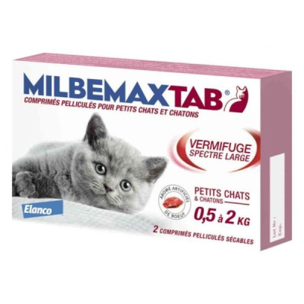 Milbemaxtab Chaton 0.5 - 2kg