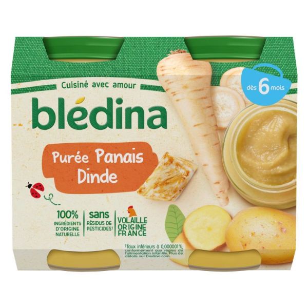 Puree Panais Et Dinde 2x0g