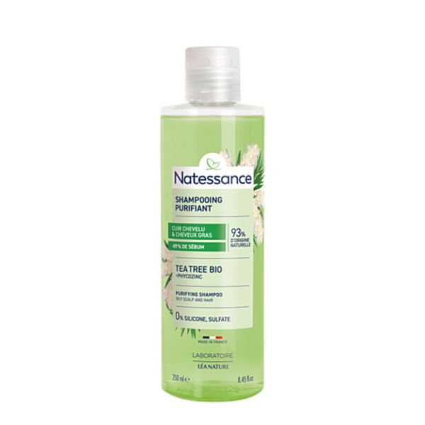 Natessance - Shampooing équilibrant purifiant Tea Tree - 250ml