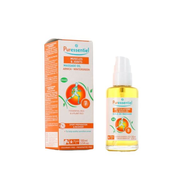 Huile de massage BIO Effort Musculaire 100ml