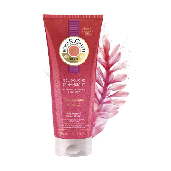 Gel Douche Dynamisant Gingembre Rouge 200ml