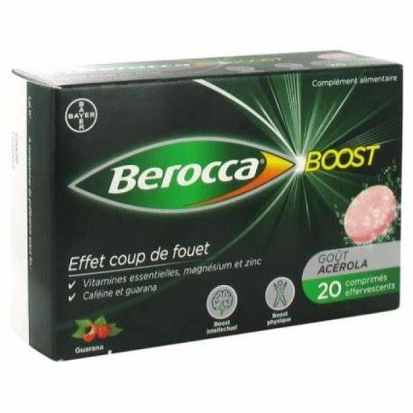 Berocca - Boost, 20 comprimés effervescents