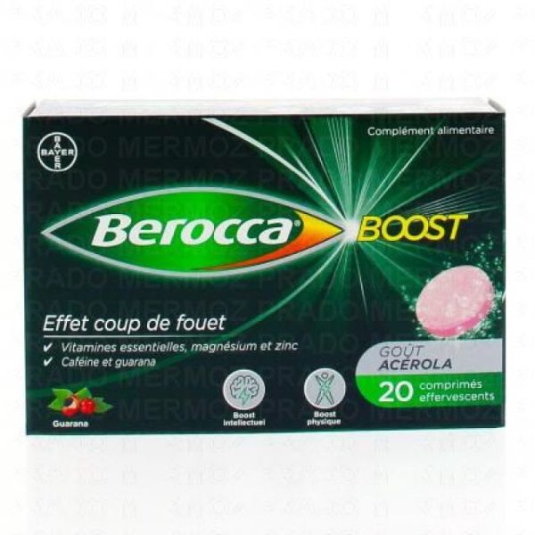 Bayer Berocca Energie Orange effervescents - 30 Comprimés