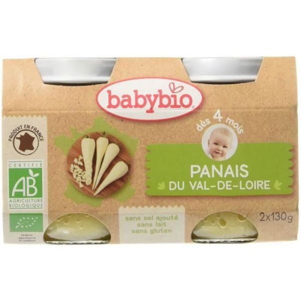 Babybio Panais 2x130g
