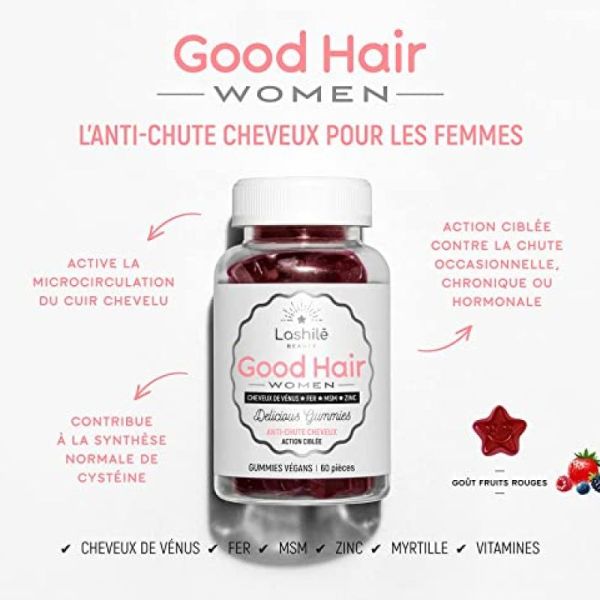 Good Hair Women 60 gummies