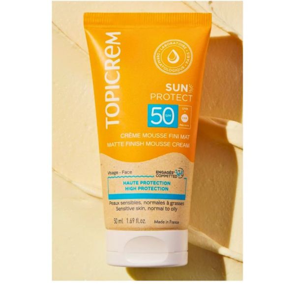 SUN PROTECT Crème Mousse Fini Mat SPF50- 50ml