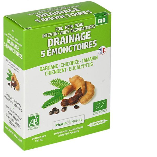 Drainage 5 Émonctoires 30 Ampoules