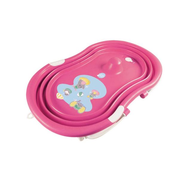 Baignoire Accordeon Coloris Elephant Rose