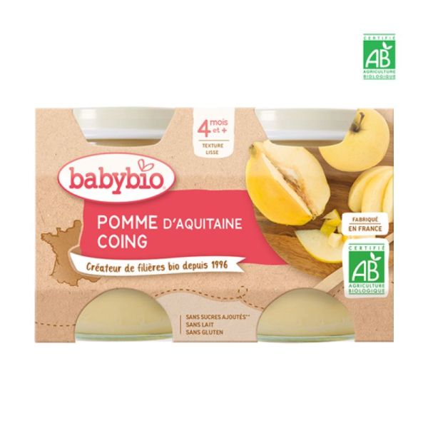 Pomme et Coing de Lorraine 2x130g