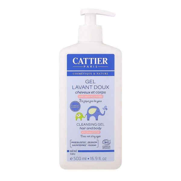 Bébé gel lavant doux bio 500ml