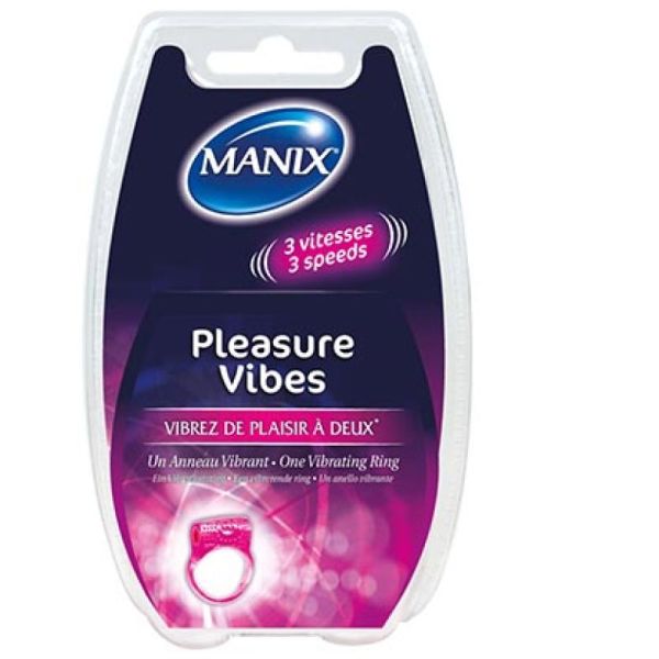 Manix Pleasure Vibes Anneau Vibrant Stimulation Intense